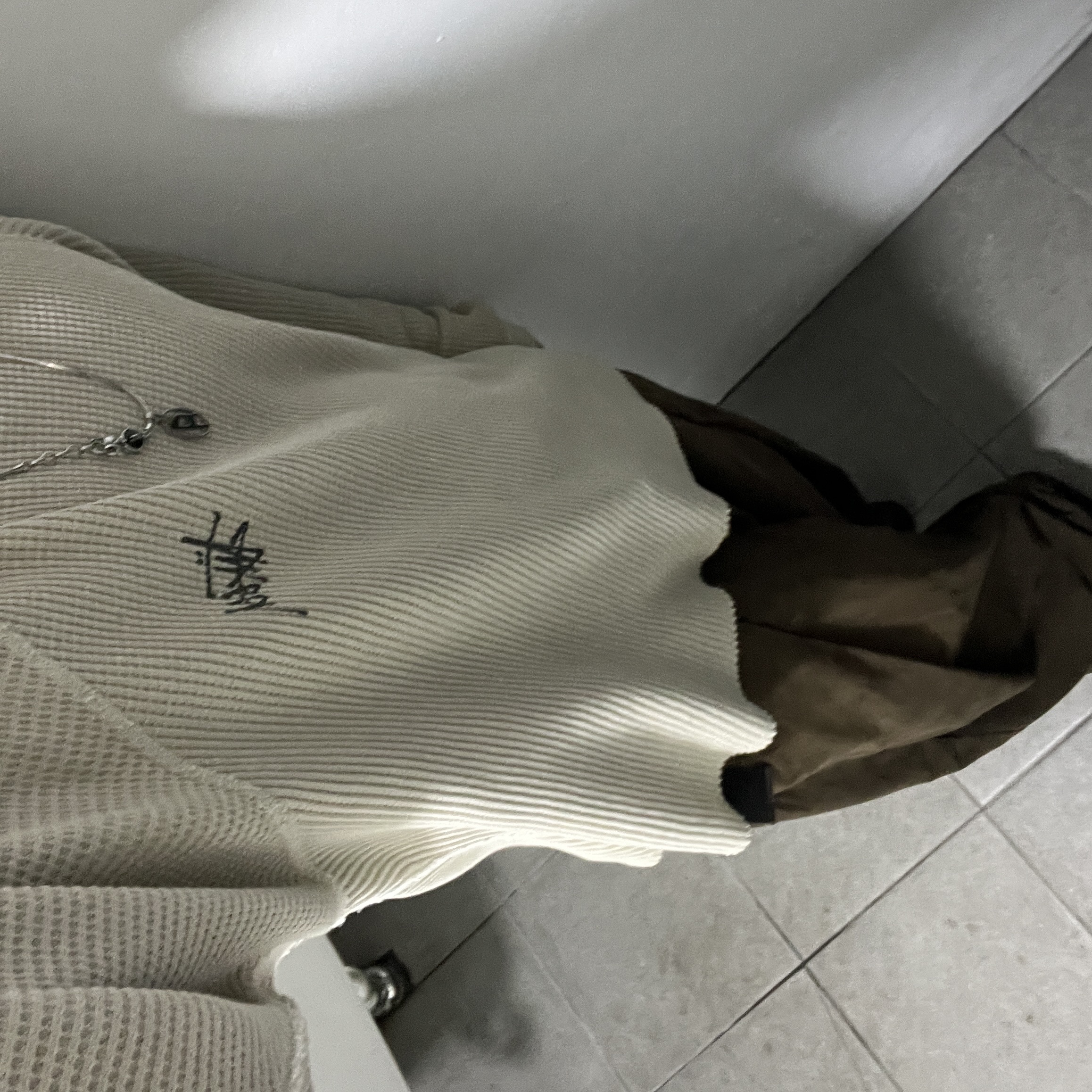Stussy Raglan Thermal LS Crew Sand, Diesel Dx1342 Stainless Steel Pendant Necklace Silver 착용 스타일