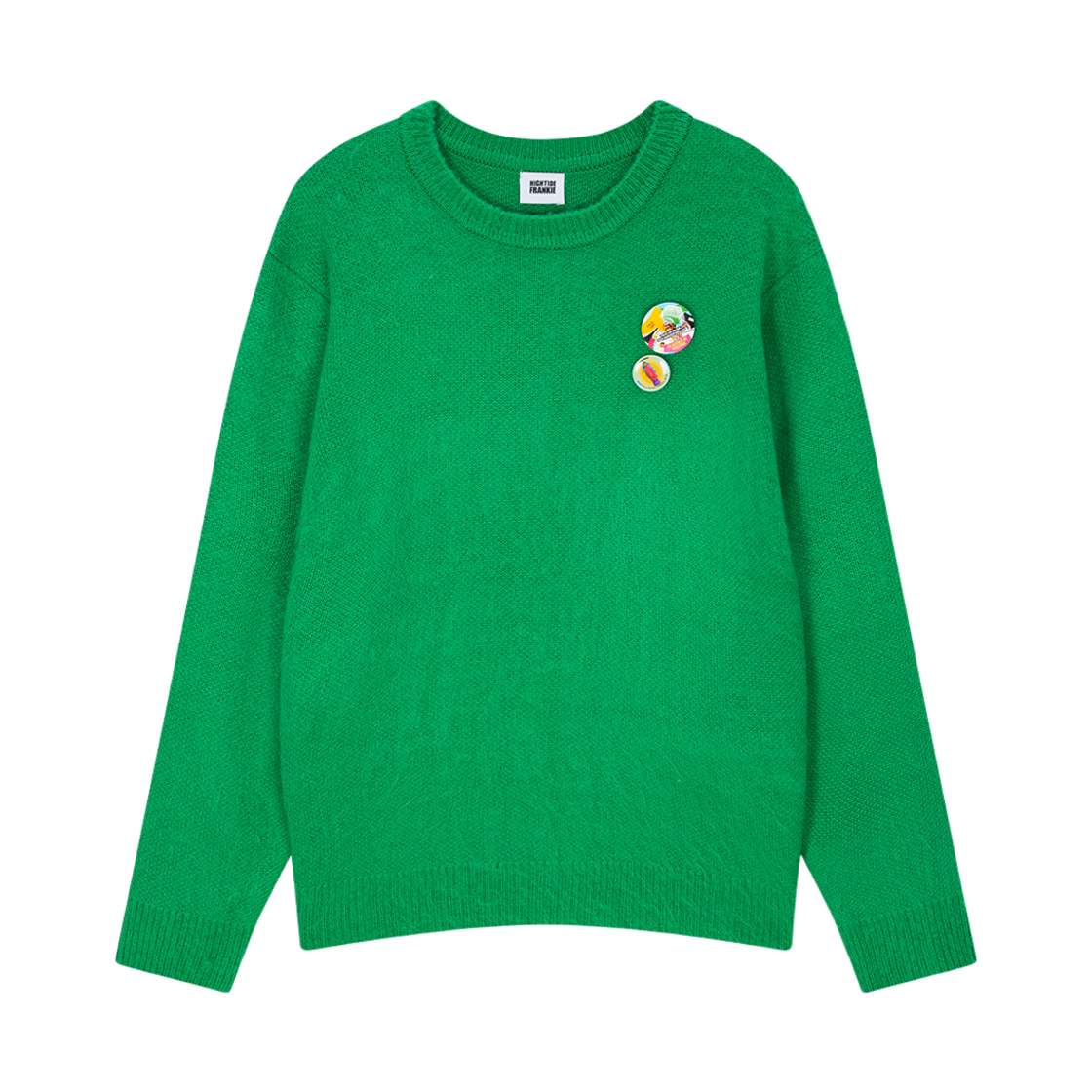 HF25CKN003GN HIGHTIDE FRANKIE Frankie 3 Pins Round Knit Green