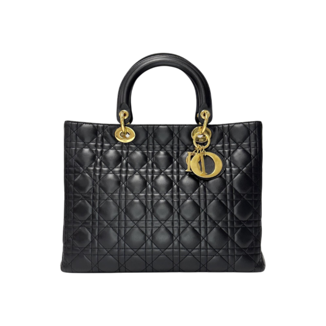 디올 레이디백 라지 블랙(Dior Lady Bag Large Black) - 1