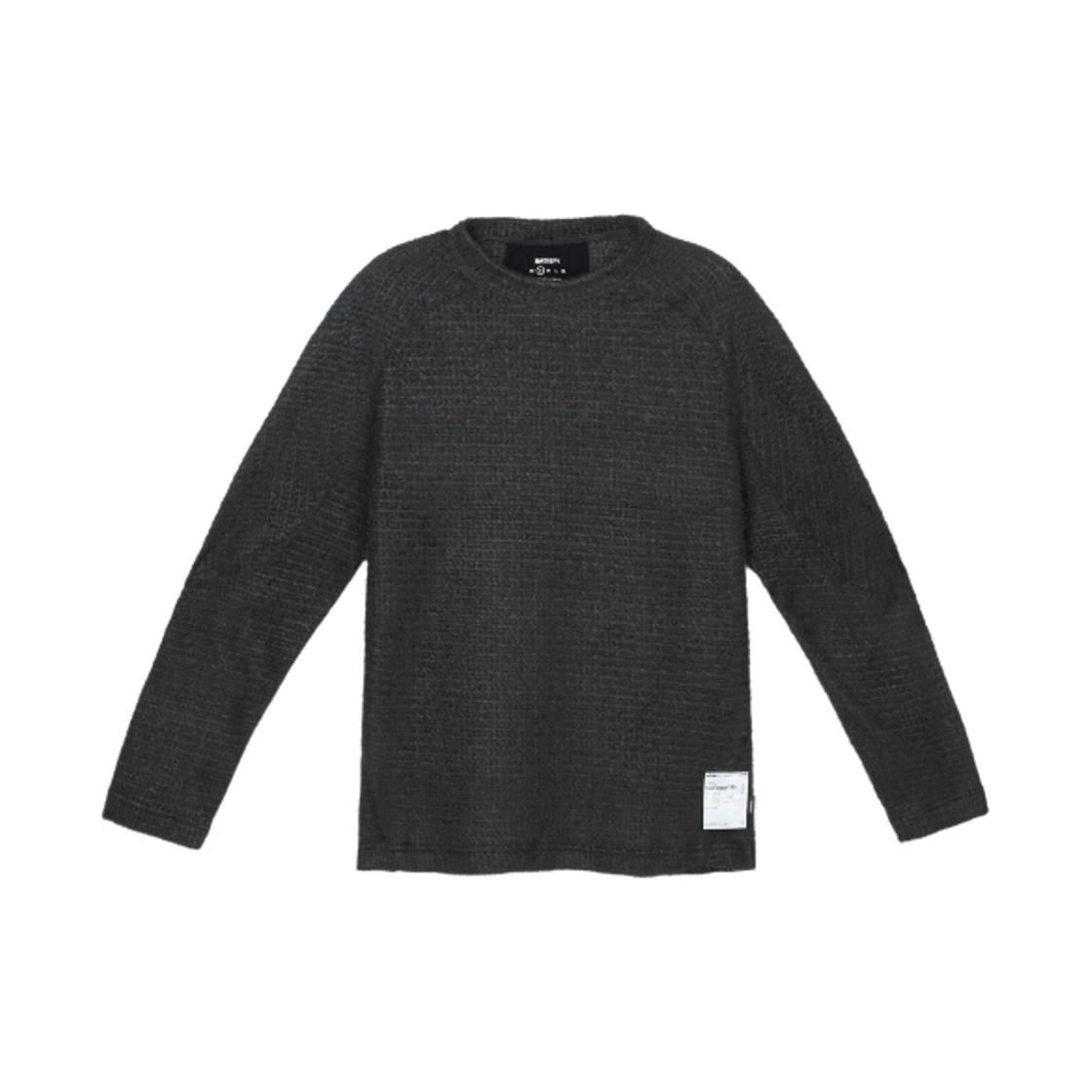 새티스파이 퍼즈플리스 AD 롱 티셔츠 팬텀(Satisfy FuzzFleece AD Long T-Shirt Phantom)