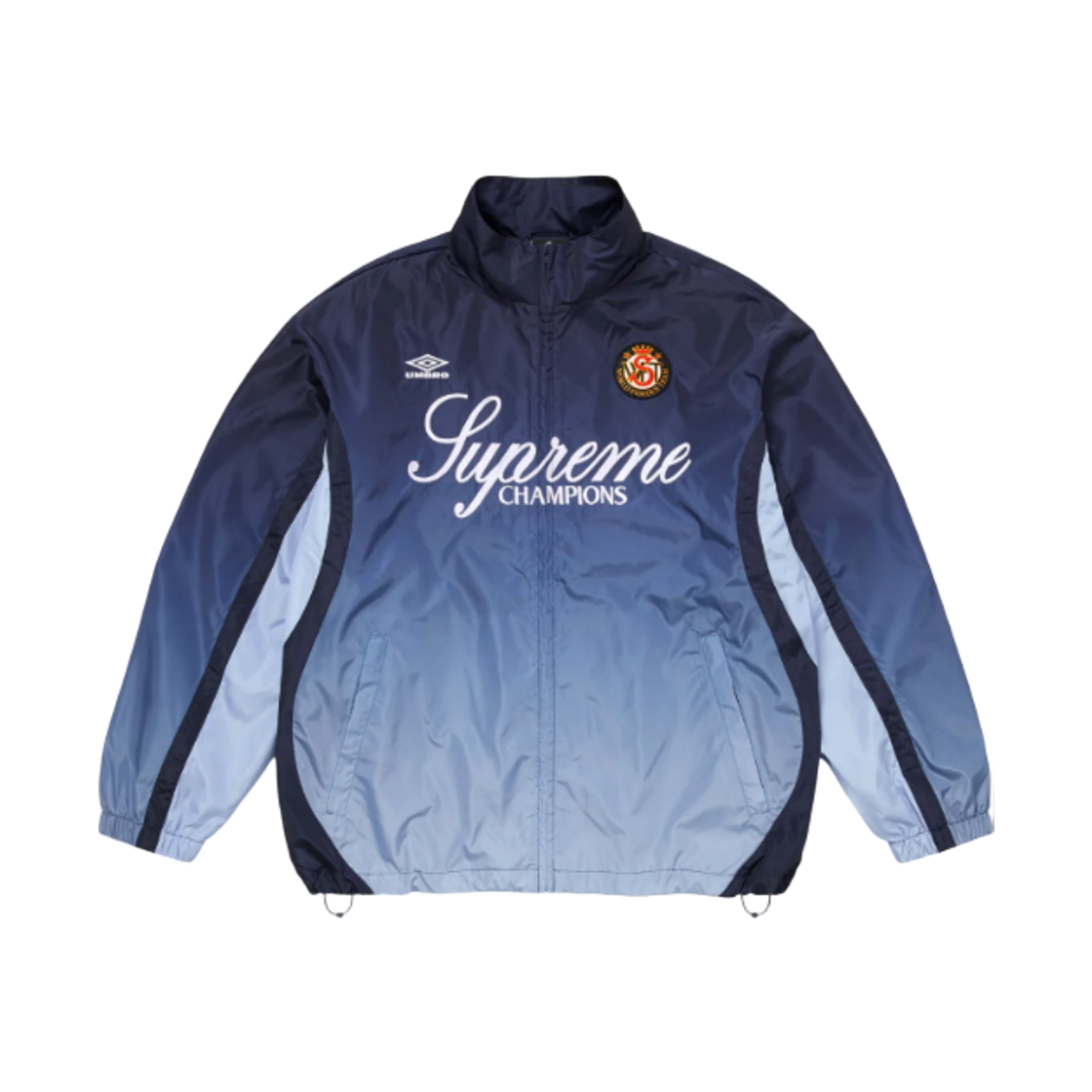 슈프림 x 엄브로 그라디언트 트랙 자켓 네이비 - 25FW(Supreme x Umbro Gradient Track Jacket Navy - 25FW)