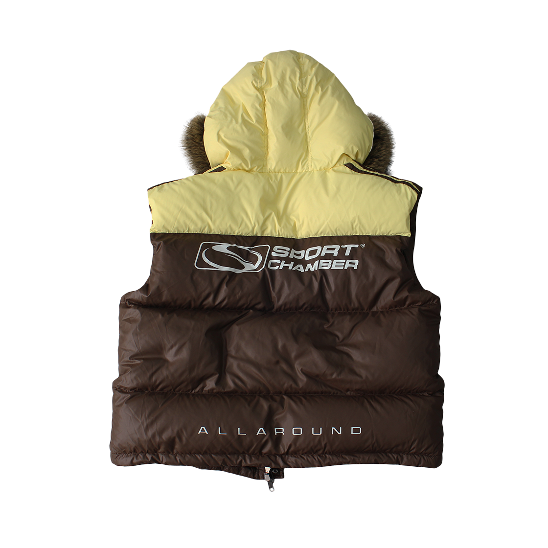 스포츠챔버 트랙 덕다운 베스트 브라운(SPORT CHAMBER Track DuckDown Vest Brown) - 2
