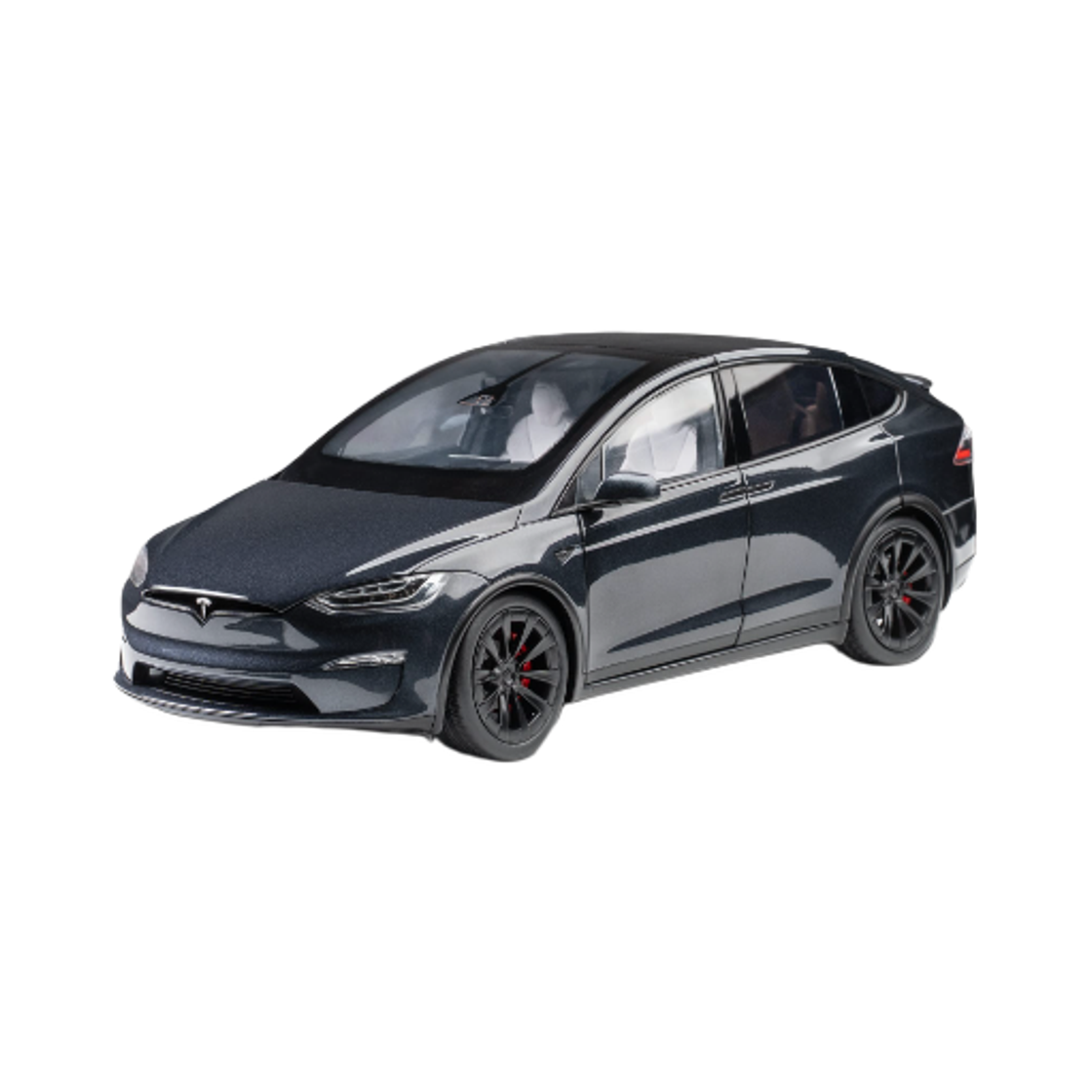 테슬라 1:18 모델 X P2 다이캐스트 스텔스 그레이(Tesla 1:18 Model X P2 Diecast Stealth Grey)