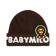 BAPE Baby Milo Knit Cap Brown