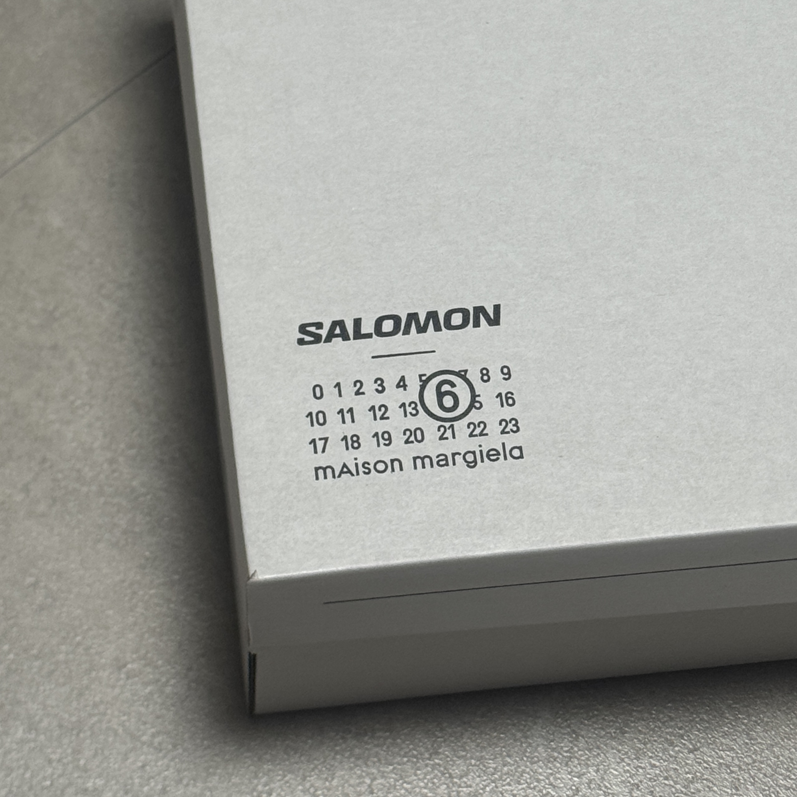 Salomon x MM6 Masion Margiela XT-MM6 Black Ftw Silver 착용 스타일 - 1