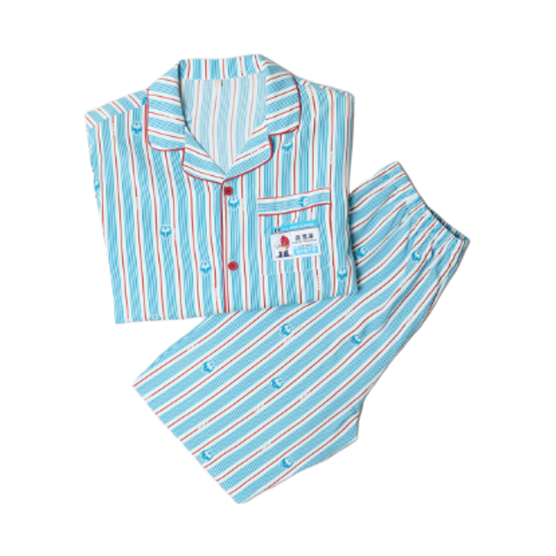 스파오 x 나의 히어로 아카데미아 파자마 세트 블루(Spao x My Hero Academia Pajama Set Blue) - 1
