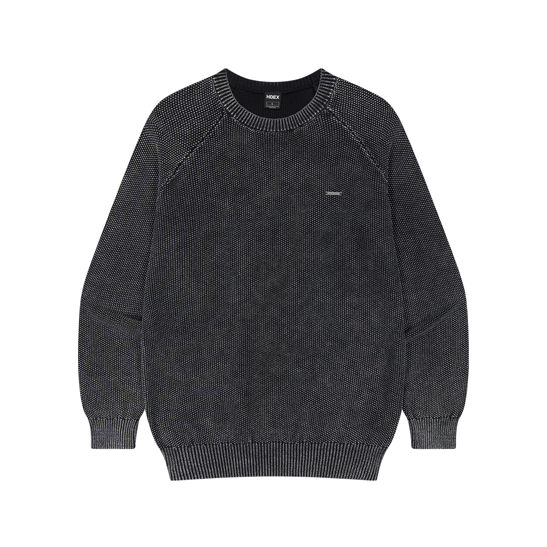H253MMLKN010CH HDEX Essential Muscle Fit Knit Charcoal