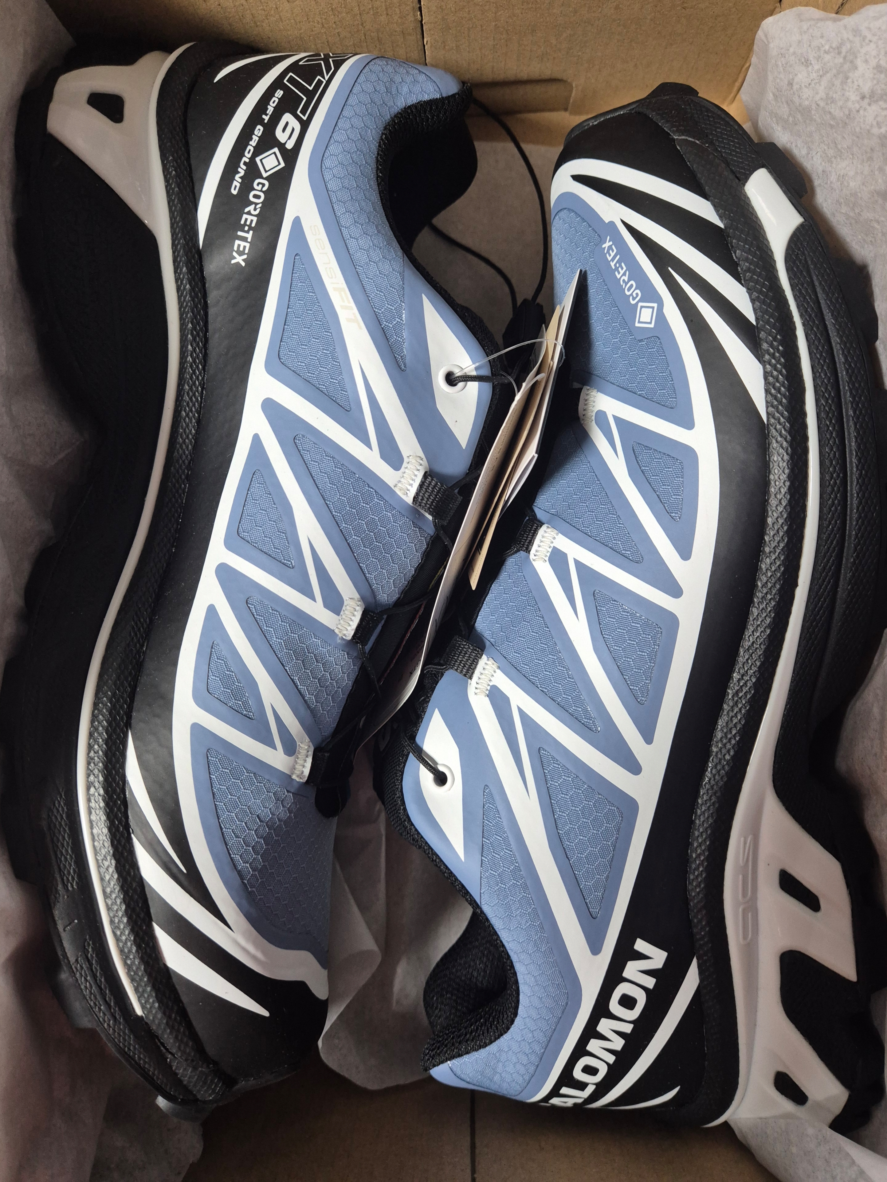 Salomon XT-6 GTX Black Infinity 착용 스타일