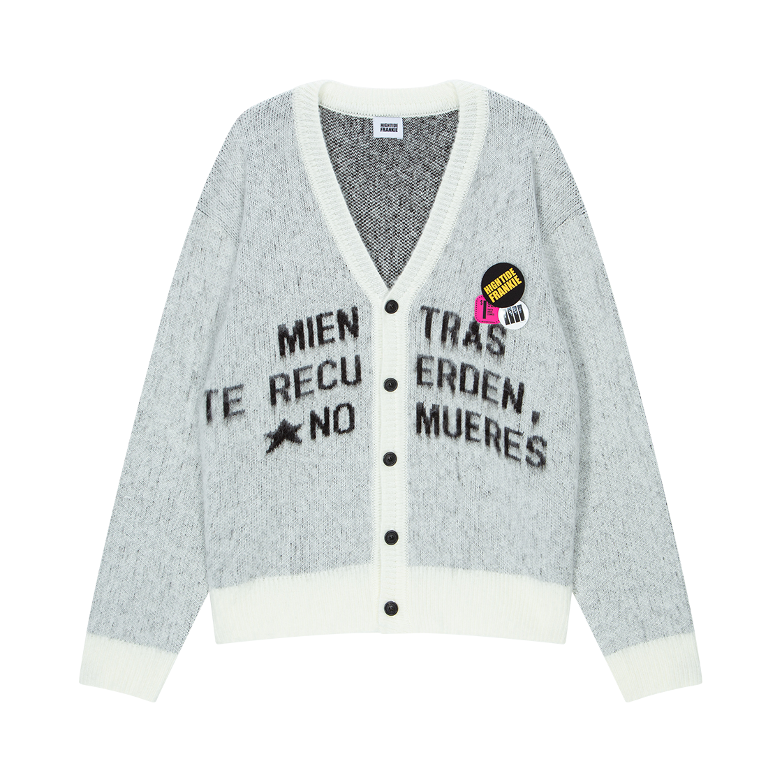 HF25CKD001WT HIGHTIDE FRANKIE Recordare Cardigan White