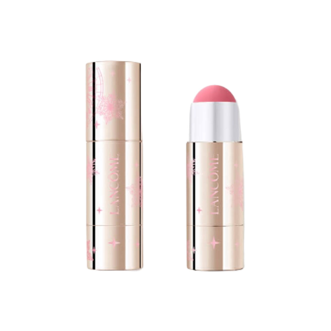 랑콤 2025 홀리데이 트레블 블러쉬 스틱 치크 컬러 밤 025 핑크 익스프레스(Lancome 2025 Holiday Travel Blush Stick Cheek Color Balm 025 Pink Express)