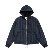 Stussy Quilted Nylon Work Jacket Navy