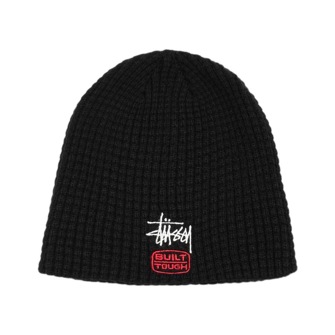 스투시 와플 스컬캡 빌트 터프 블랙(Stussy Waffle Skullcap Built Tough Black)