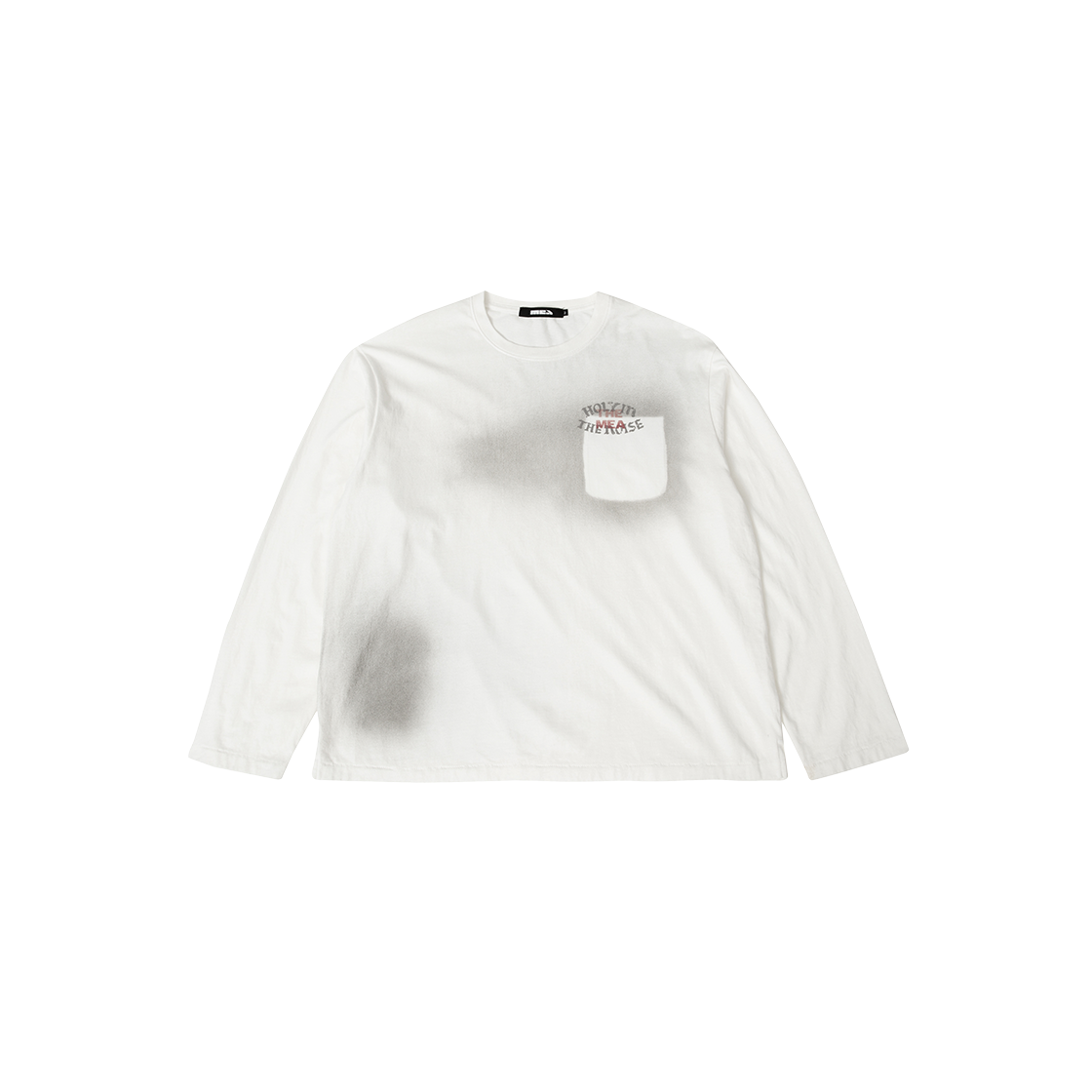 메아 빈티지 립 롱슬리브 탑 화이트(MEA Vintage Lip L/S Top White)