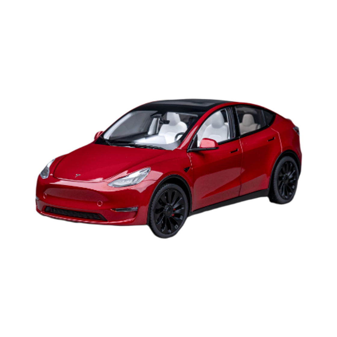 - Tesla 1:18 Model Y Diecast Ultra Red