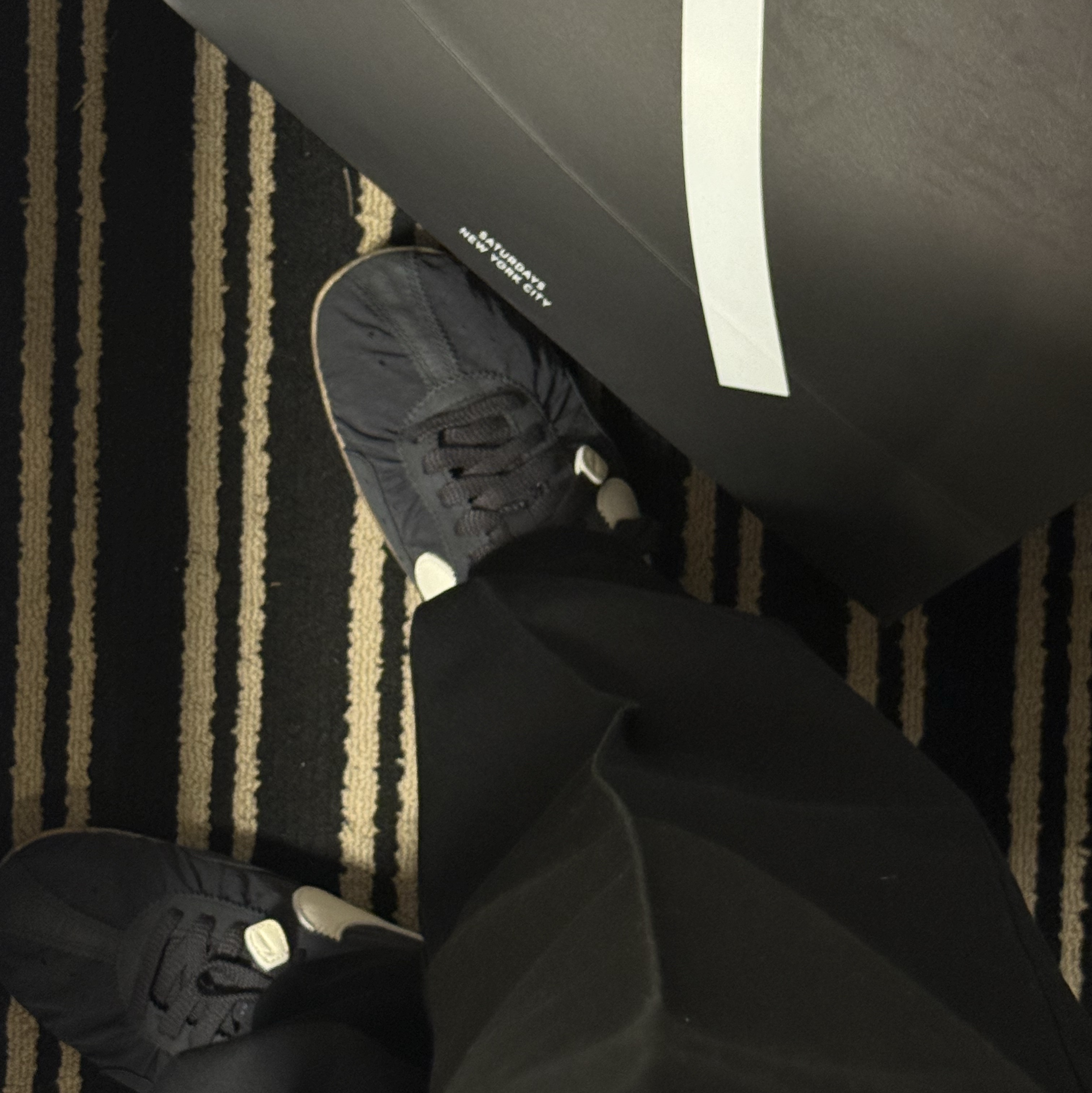 Nike x Jacquemus Moon Shoe SP Off Noir Cashmere 착용 스타일 - 4