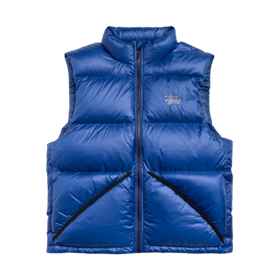 115895 Stussy Micro Ripstop Down Vest Royal