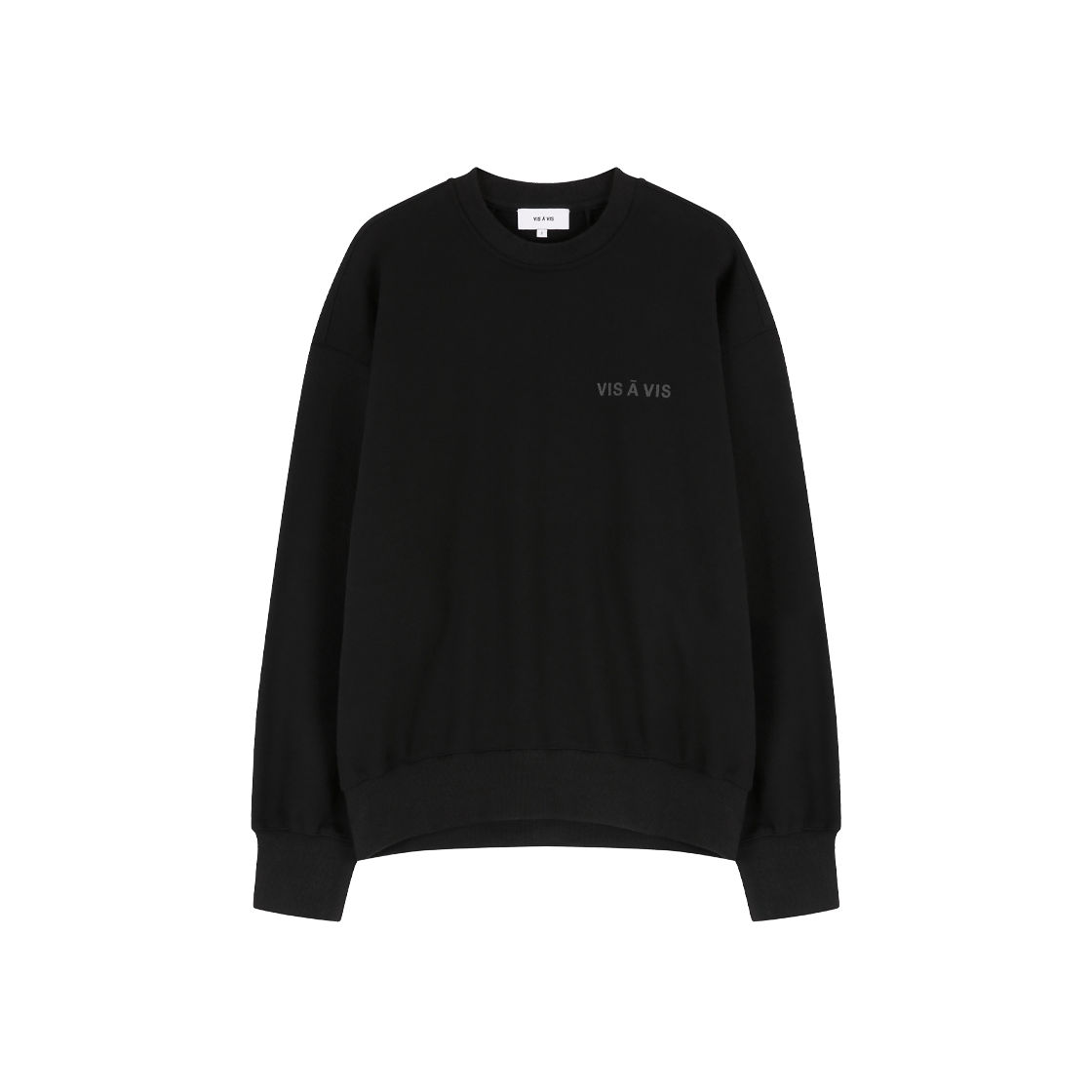 254-2201-01 VIS A VIS Logo Sweatshirt Black