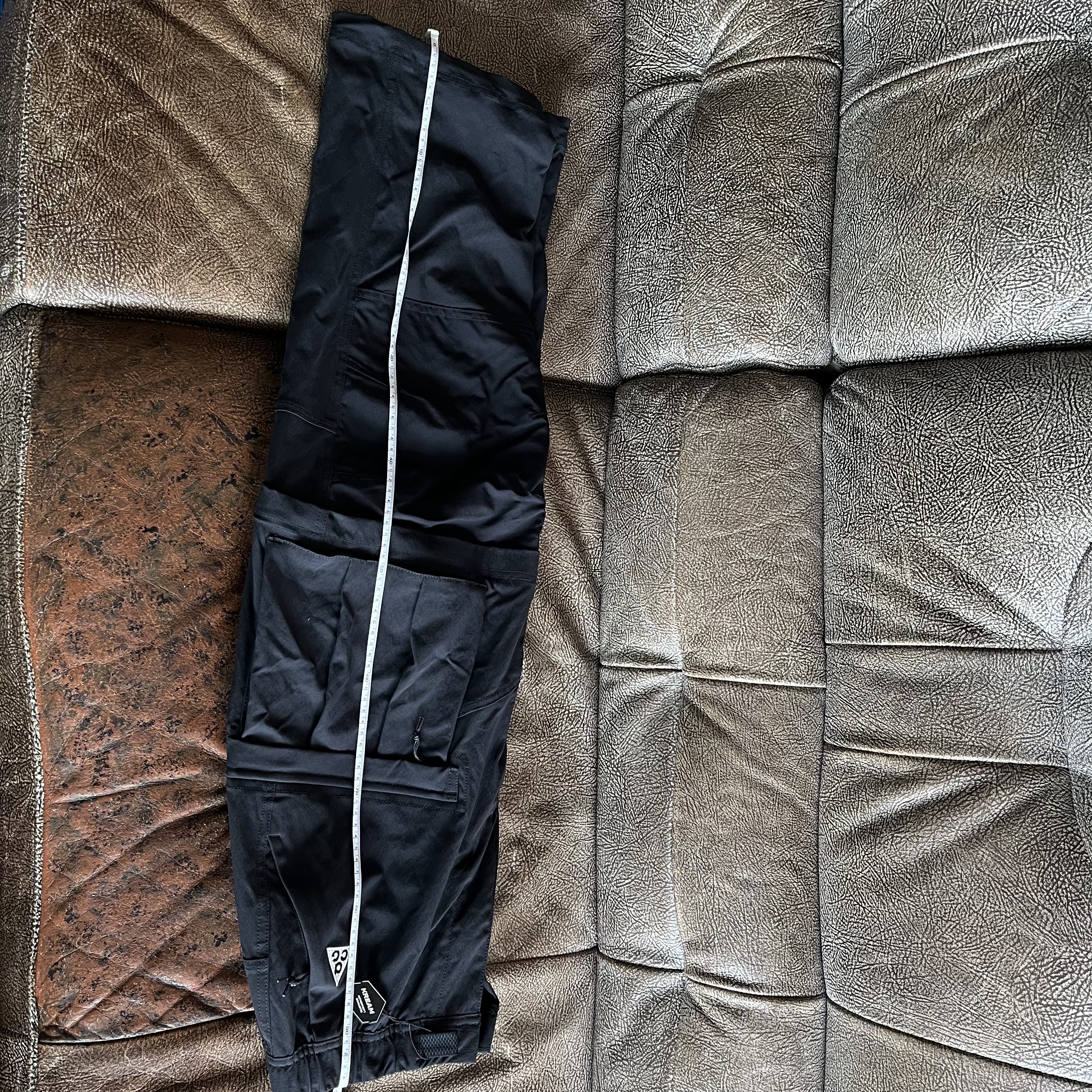 Nike ACG Smith Summit Cargo Pants Black Anthracite - Asia 착용 스타일