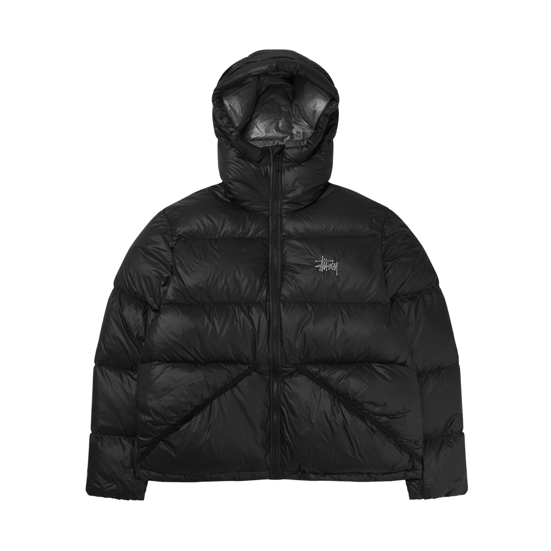 스투시 다운 파카 마이크로 립스탑 팬텀 블랙(Stussy Down Parka Micro Ripstop Phantom Black)