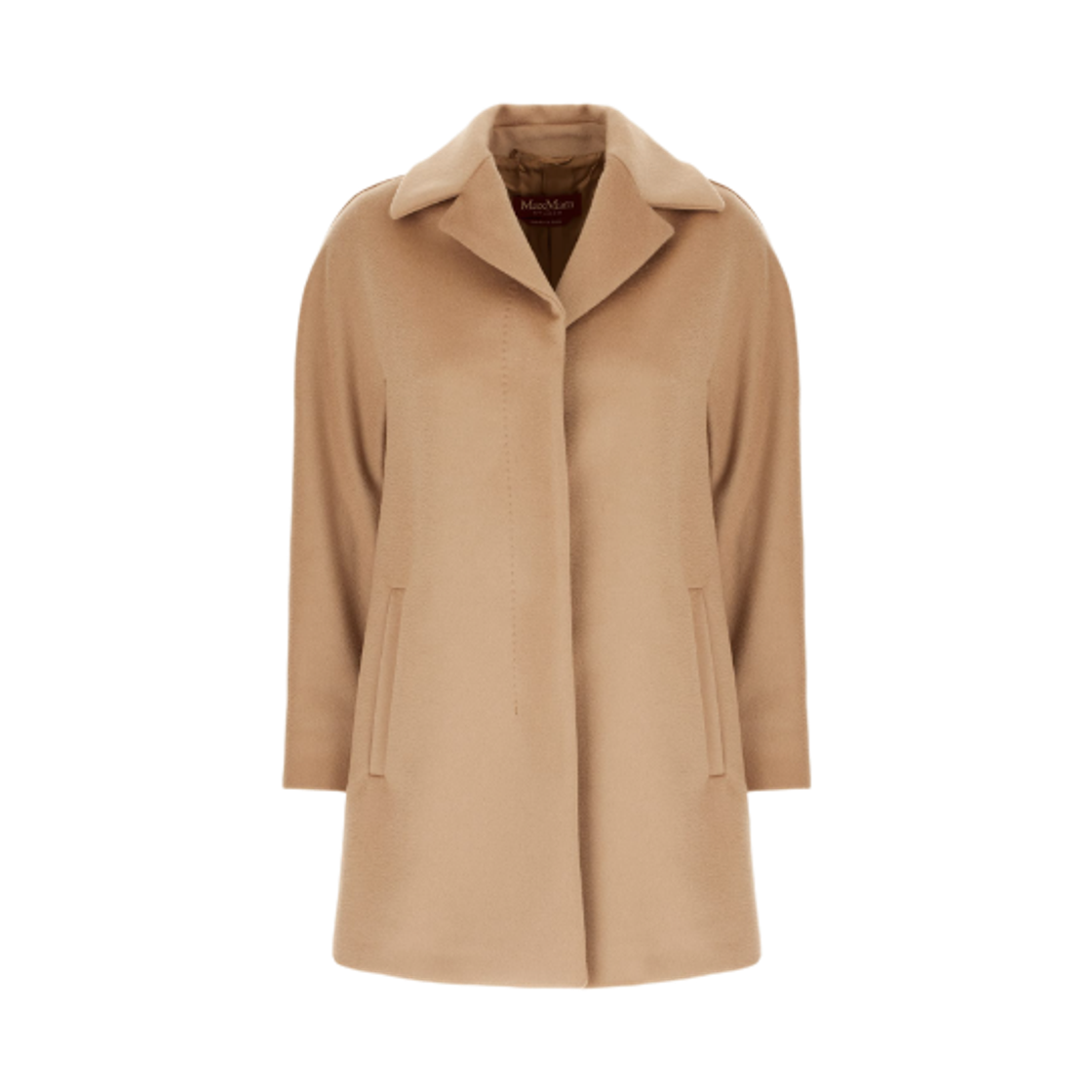 (W) 막스마라 스튜디오 벨리즈 울 코트 카멜((W) Max Mara Studio Belize Wool Coat Camel)