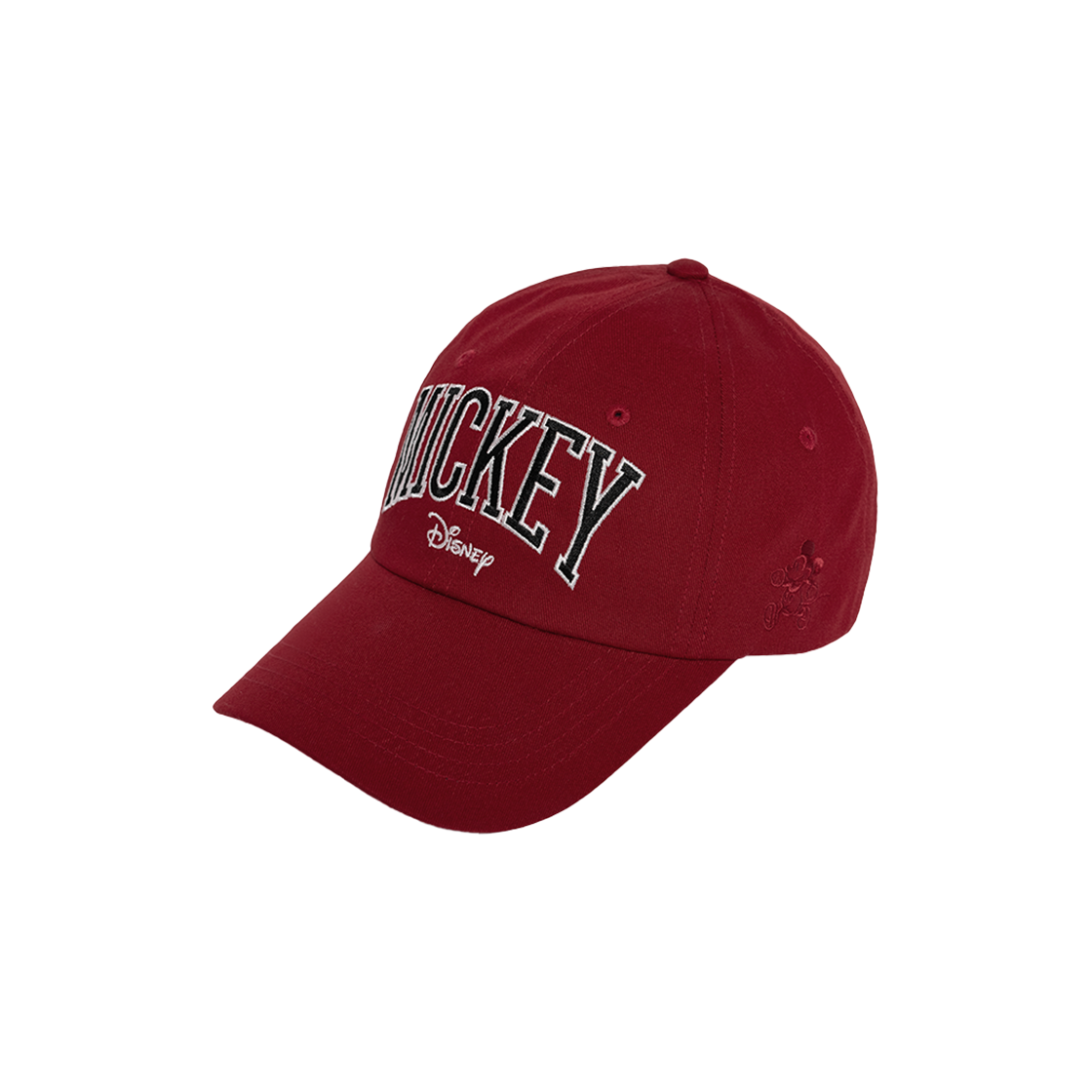 베루툼 빅 아치 로고 볼 캡 (미키 마우스) 레드(VERUTUM BC230 Big Arch Logo Ball Cap (Mickey Mouse) Red)