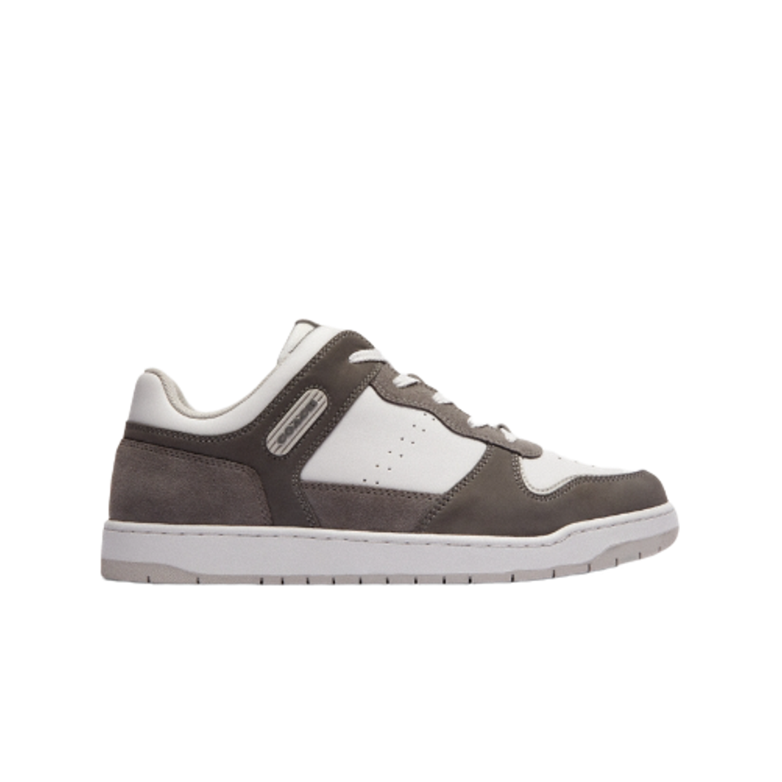코치 C201 스니커즈 차콜 옵틱 화이트(Coach C201 Sneakers Charcoal Optic White)