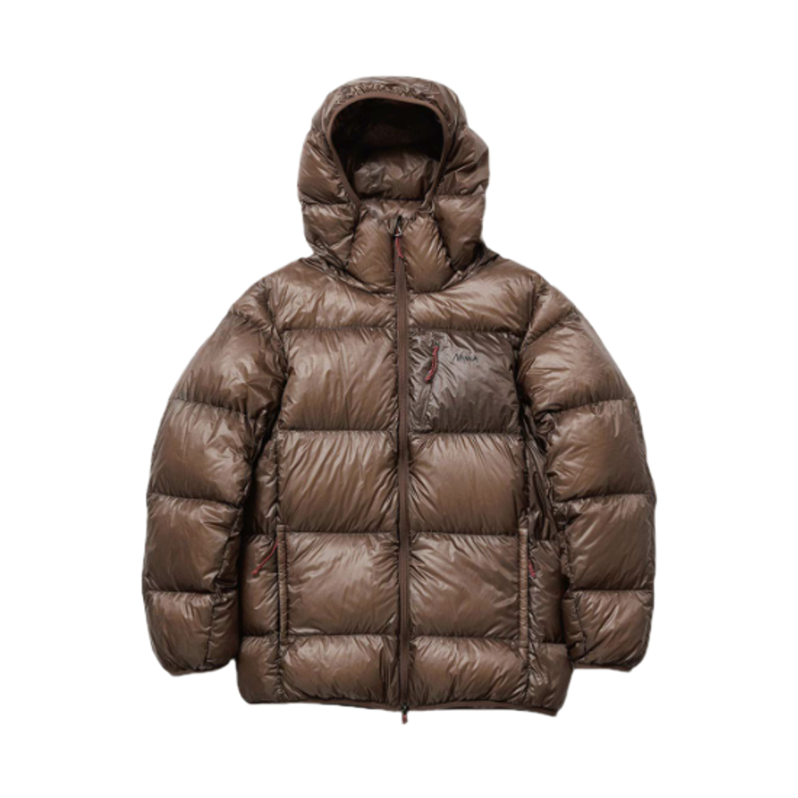 - Nanga Mountain Lodge Down Hoodie Jacket Mocha