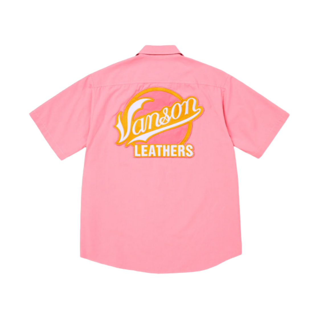 슈프림 x 밴슨 레더스 숏슬리브 워크 셔츠 핑크 - 25FW(Supreme x Vanson Leathers S/S Work Shirt Pink - 25FW) - 2
