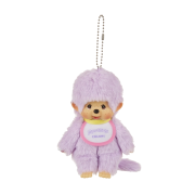 Monchhichi COLORS Keychain Purple