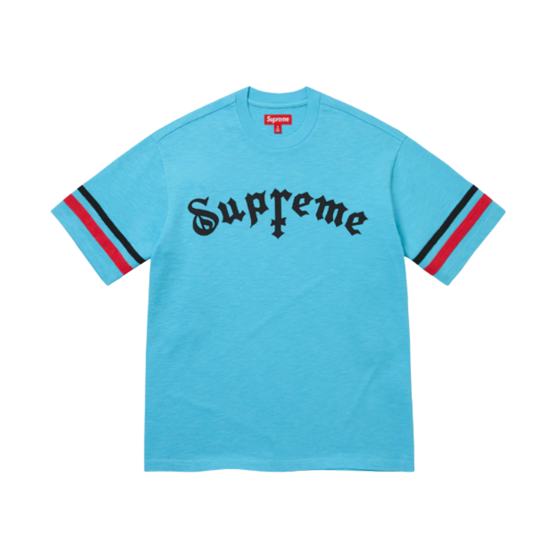 - Supreme Cross S/S Top Cyan - 25FW