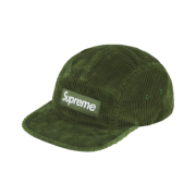 Supreme Corduroy Camp Cap Olive - 25FW