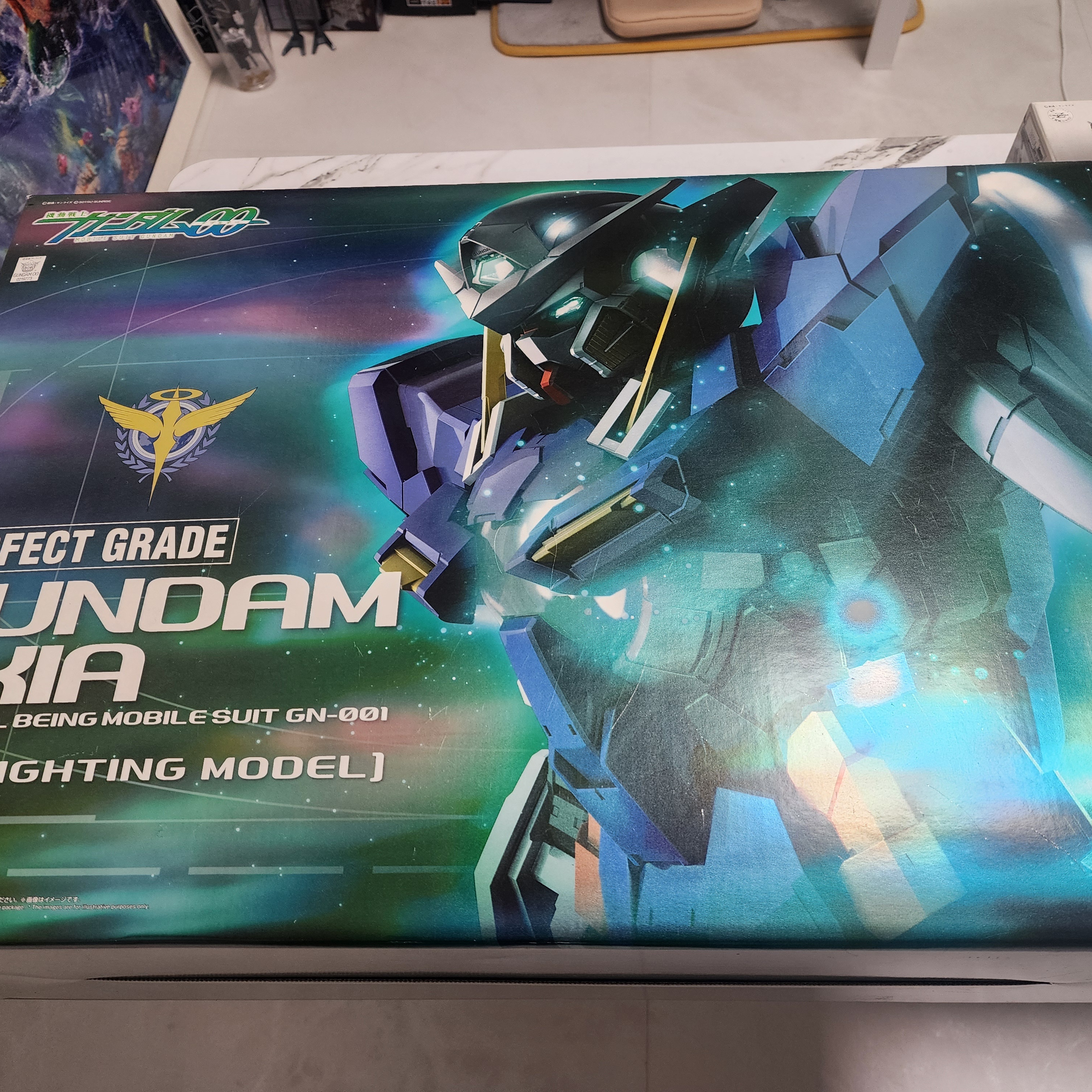Bandai PG 1/60 Gundam Exia Lighting Model 착용 스타일