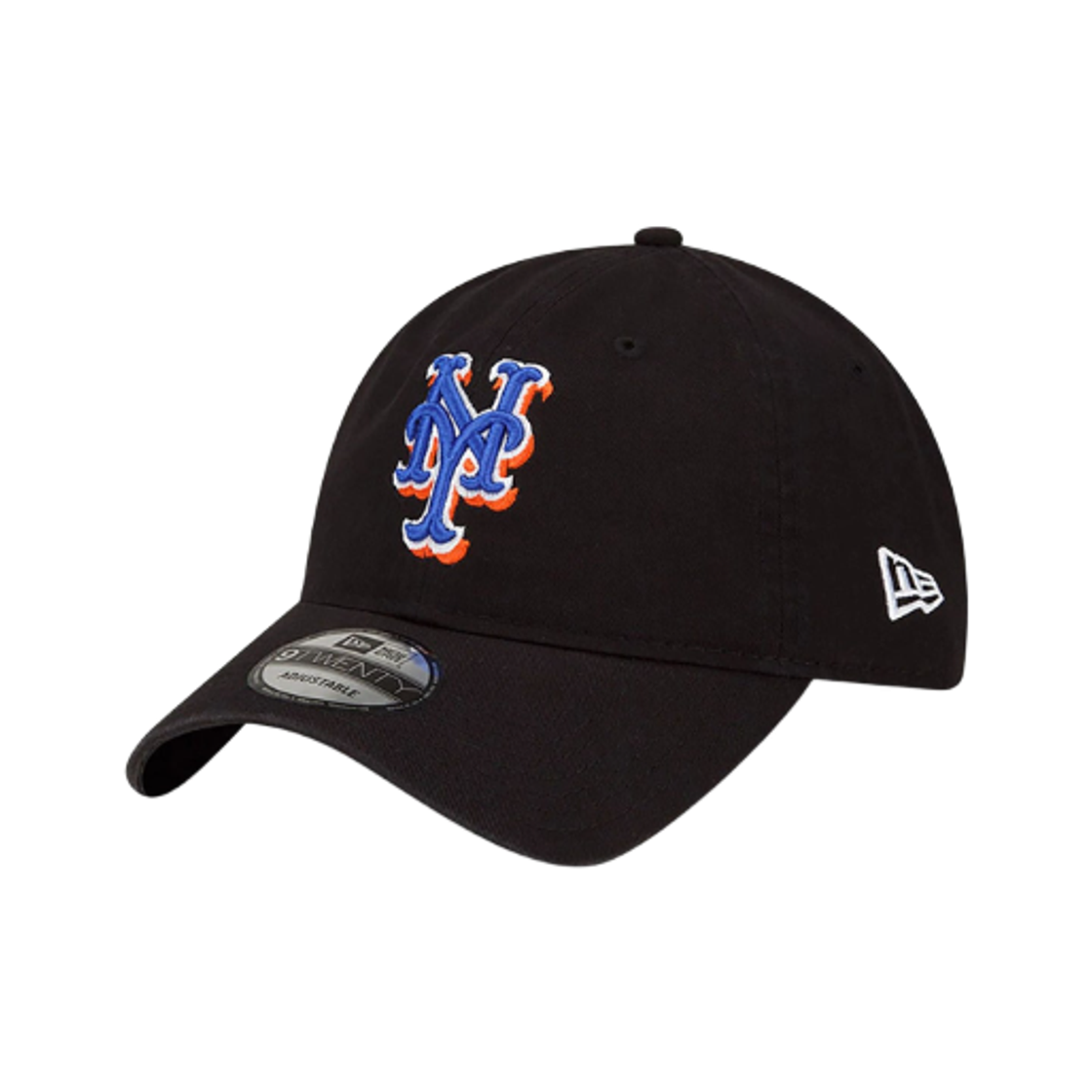 뉴에라 뉴욕 메츠 MLB 코어 클래식 9트웬티 어드저스터블 캡 블랙(New Era New York Mets MLB Core Classic 9twenty Adjustable Cap Black) - 1
