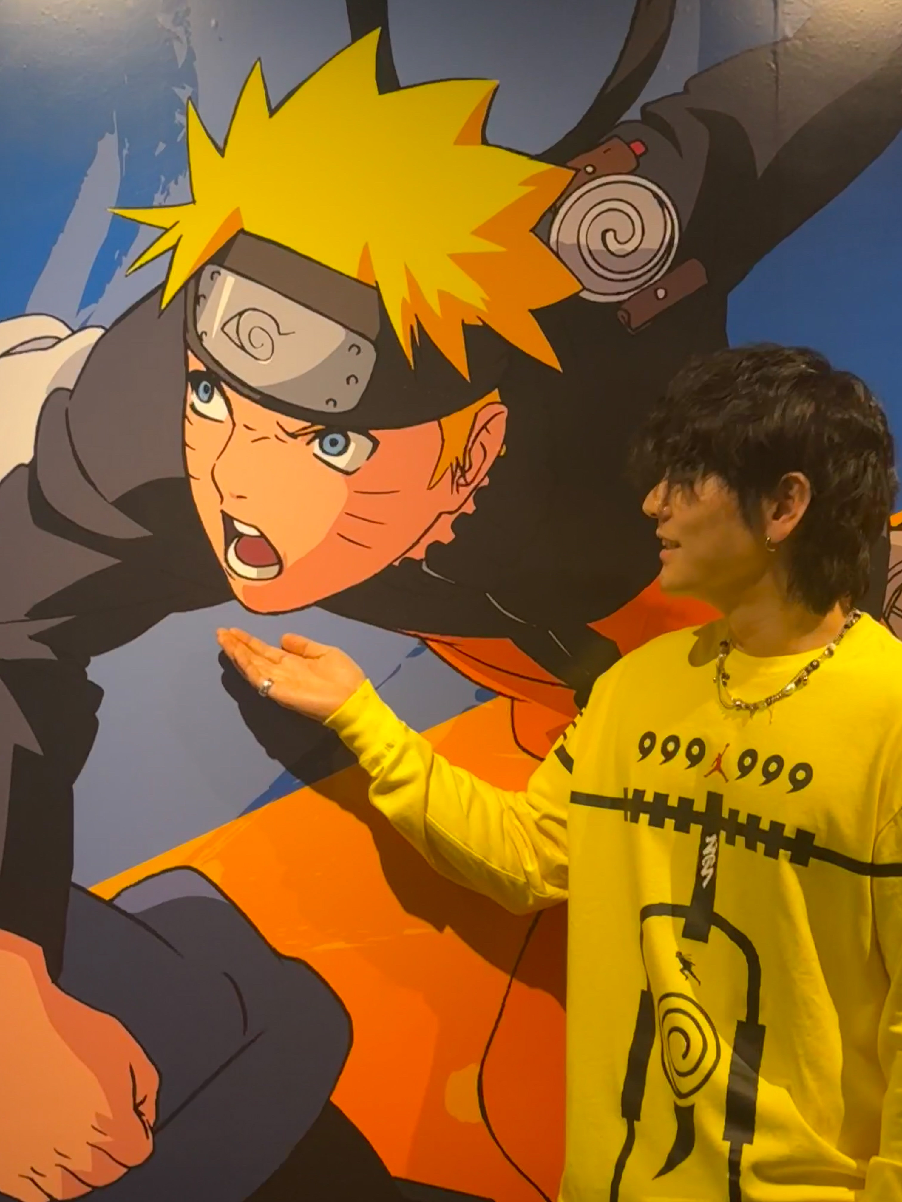 Jordan x Zion Naruto L/S T-Shirt Lemon Wash - Asia, Jordan x Zion Naruto L/S T-Shirt Lemon Wash - US/EU 착용 스타일 - 5