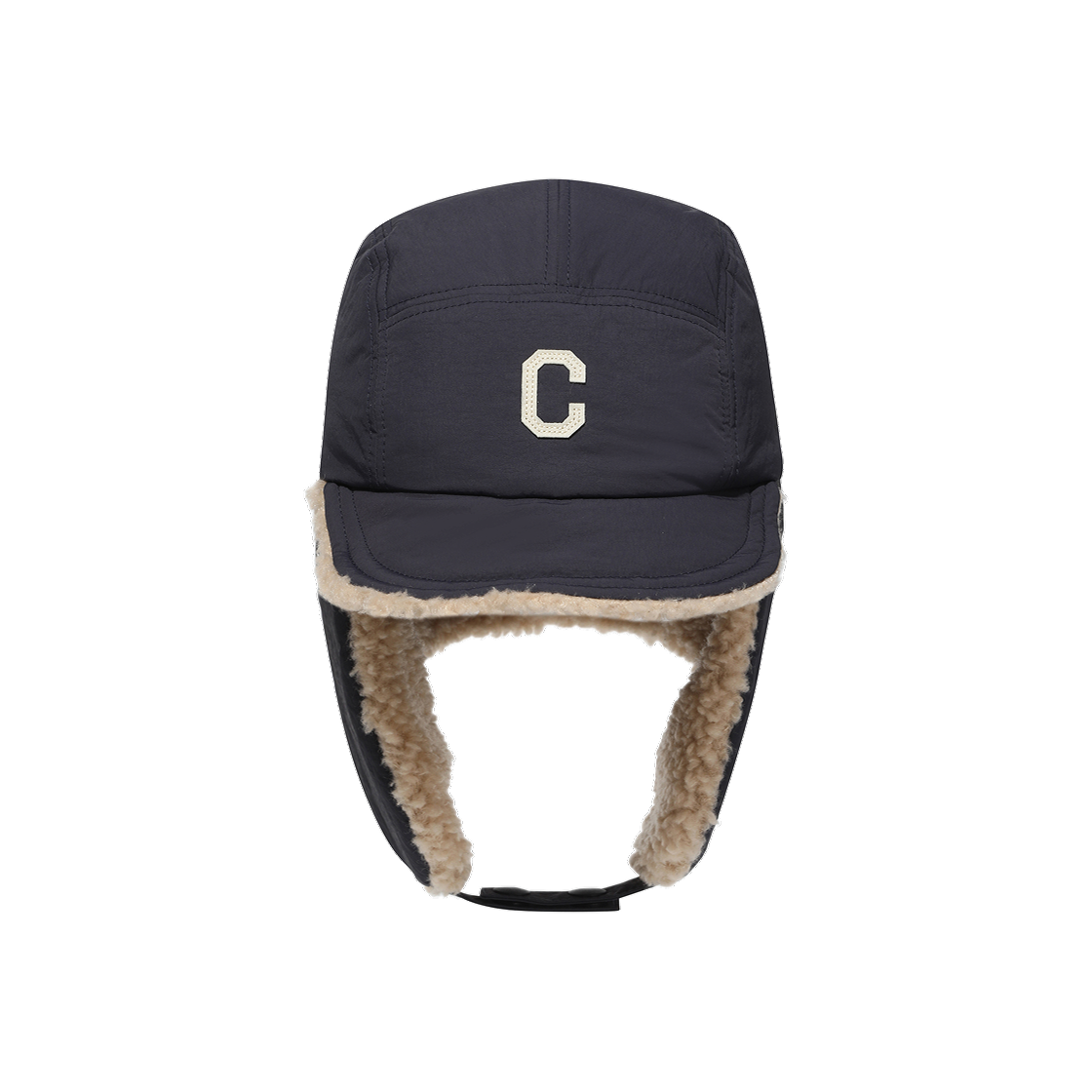 CO2504CA08NA Covernat C Logo Felt Applique Trooper Hat Navy