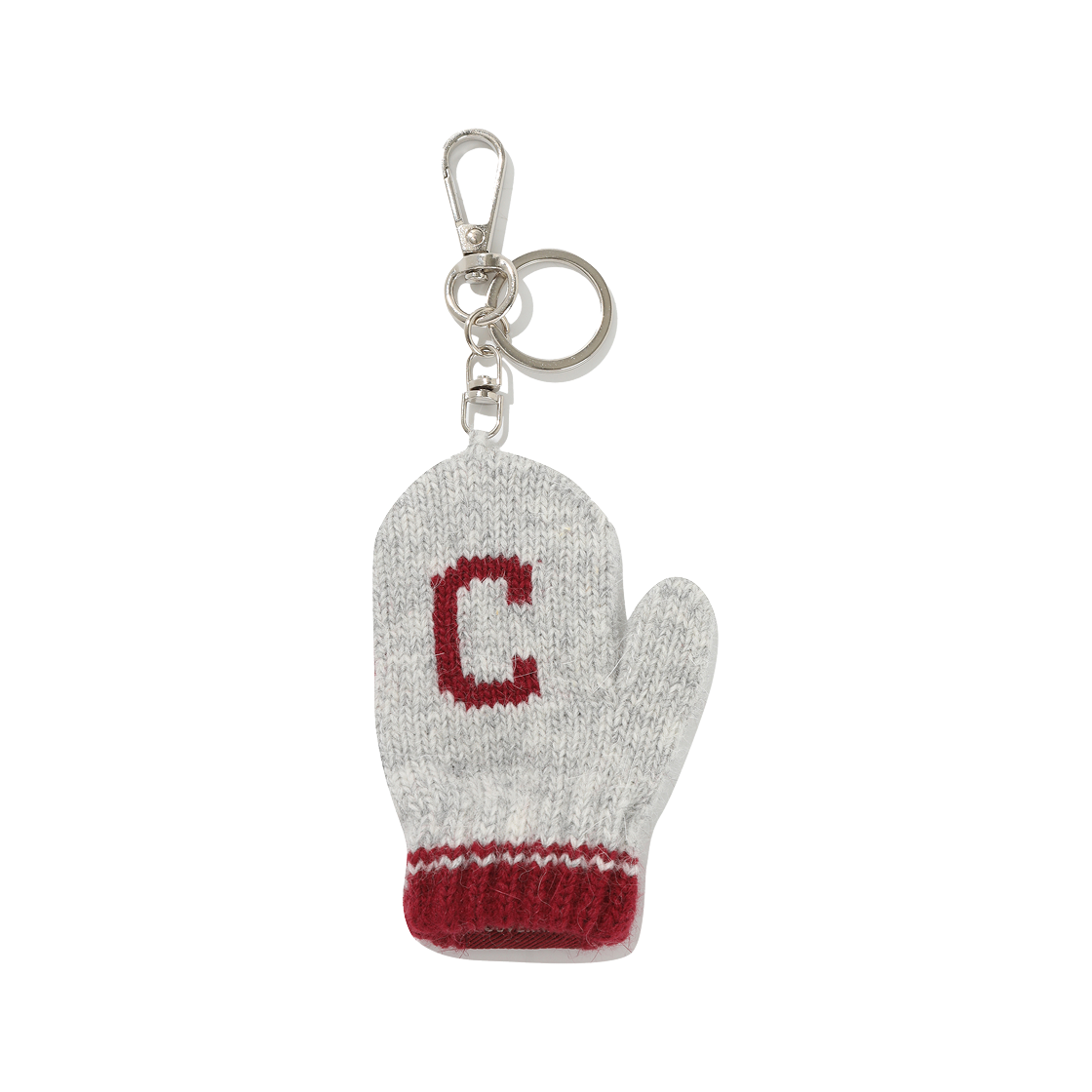 CO2504TC30MG Covernat C Logo Glove Knit Keyring Melange Gray