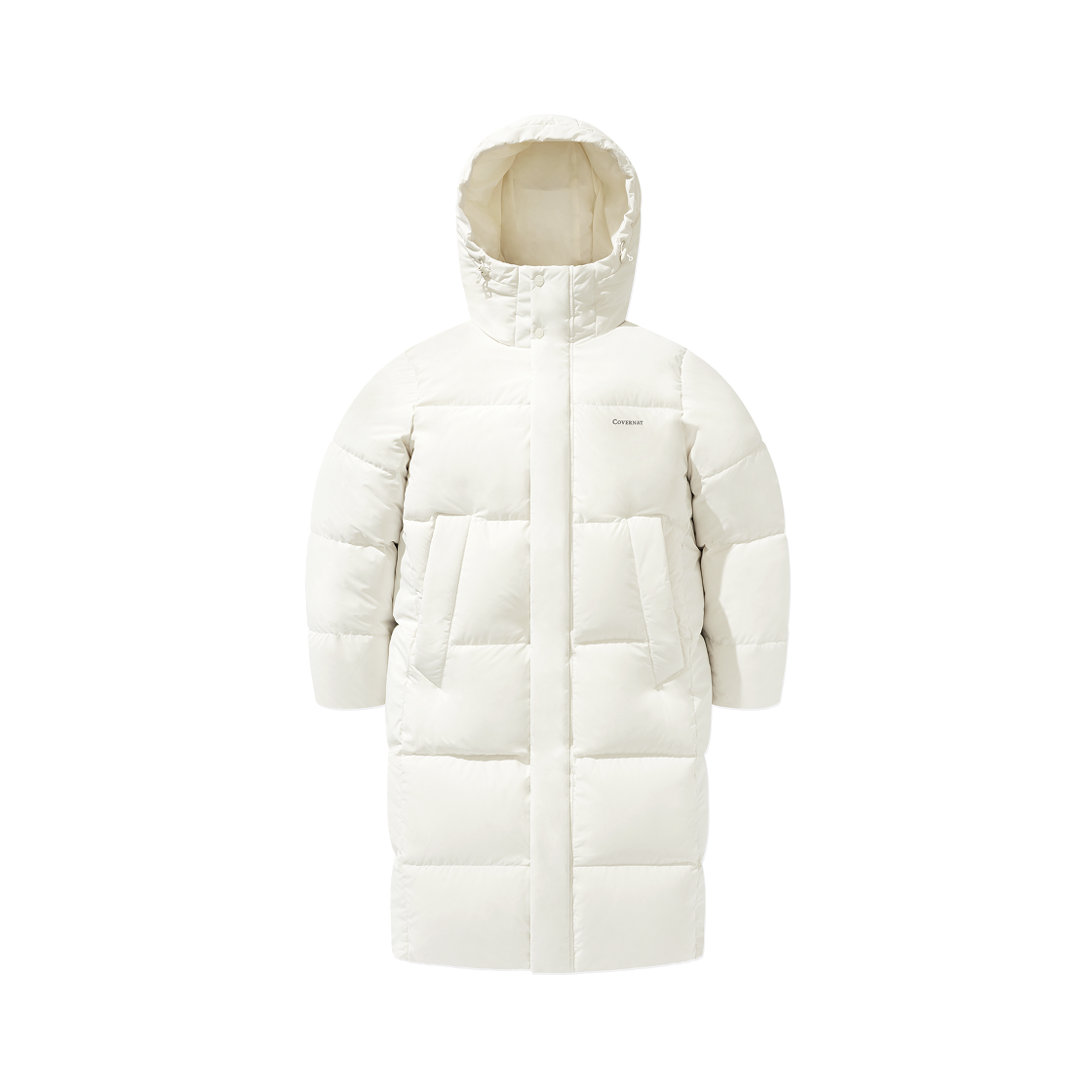 CO2504DP07IV Covernat Civic RDS Long Down Jacket Ivory