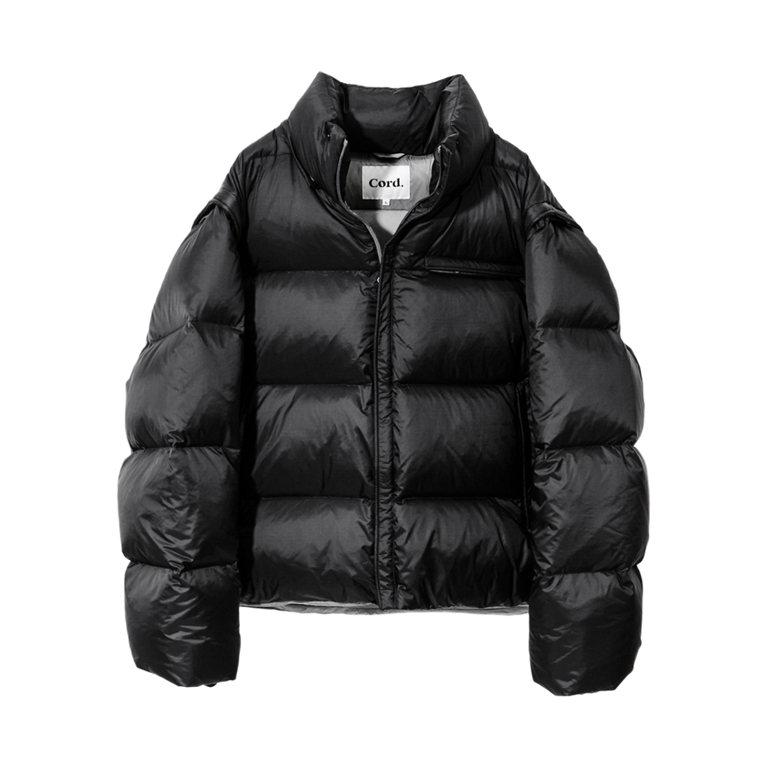 코드 멀티-웨이 헤비 다운 푸퍼 블랙(Cord Multi-way Heavy Down Puffer Black) - 4