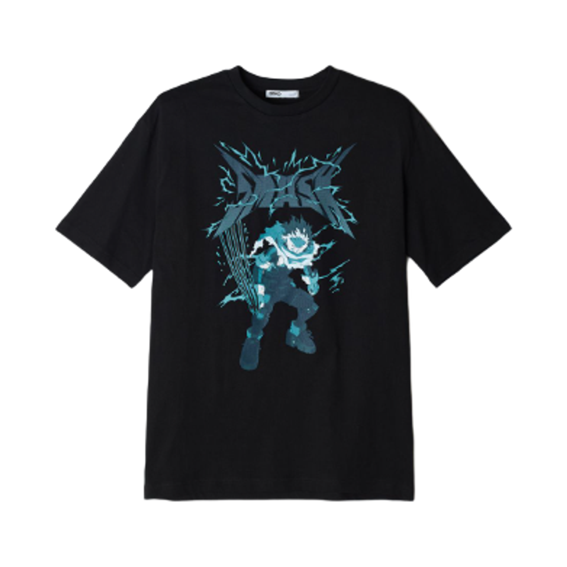 SPRLF4TU01 Spao x My Hero Academia T-Shirt Blue