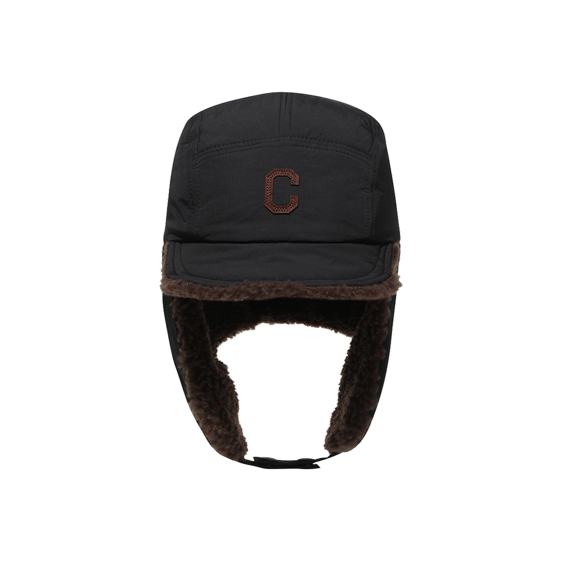 CO2504CA08BK Covernat C Logo Felt Applique Trooper Hat Black