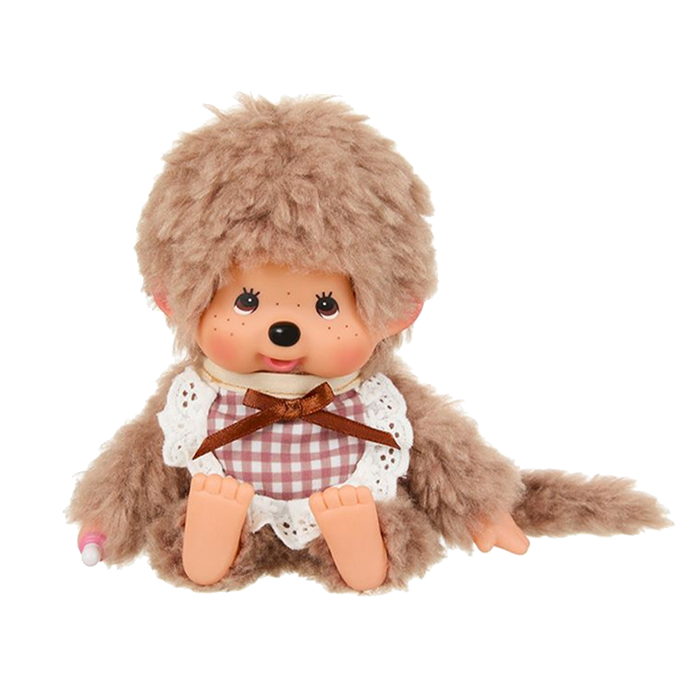 201297 Monchhichi Fluffy Sweet Brown Monchhichi S Brown