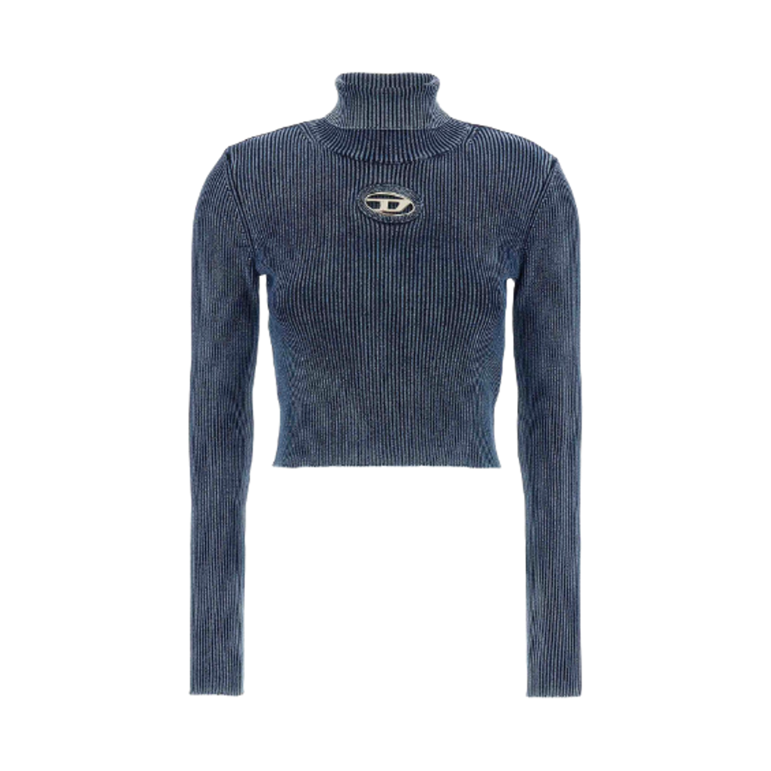 (W) 디젤 M-앵커-A-Tn 스웨터 다크 블루((W) Diesel M-Anchor-A-Tn Sweater Dark Blue) - 1