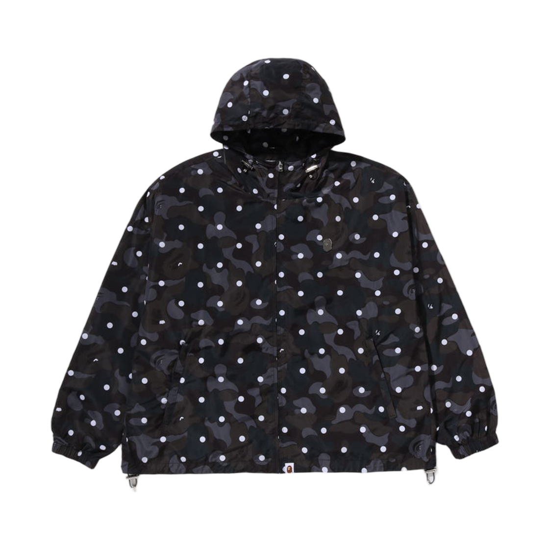 베이프 ABC 닷 후드 자켓 블랙(BAPE ABC Dot Hooded Jacket Black)