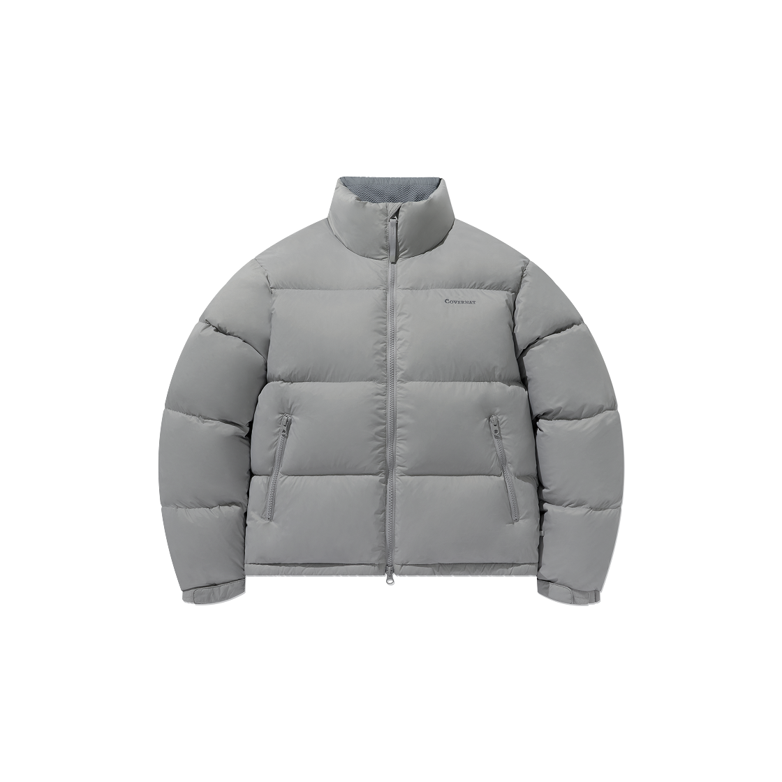 CO2504DP01GR Covernat Civic Rds Short Puffer Gray