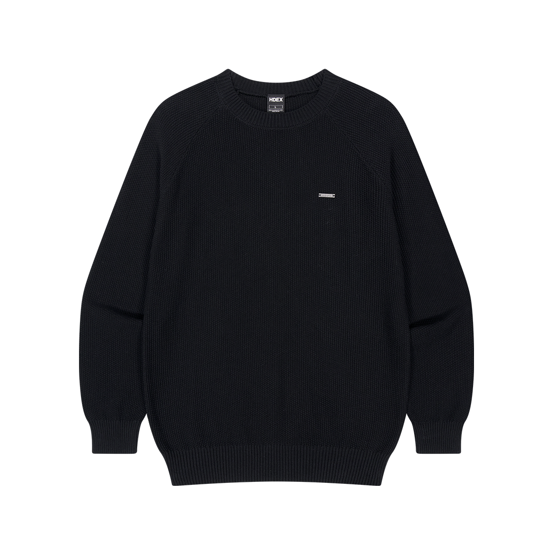 H253MMLKN010BK HDEX Essential Muscle Fit Knit Black