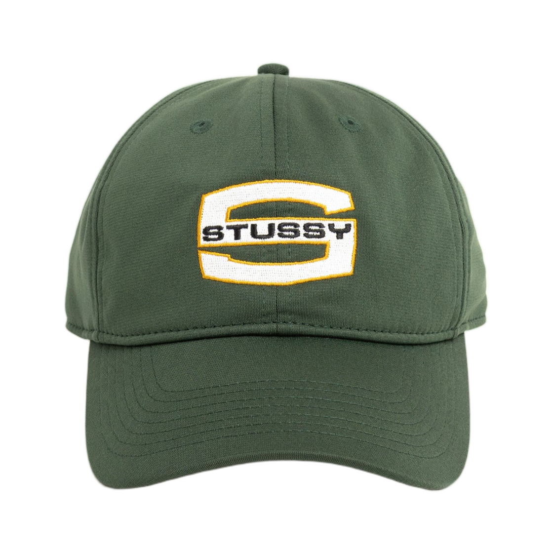 1311196 Stussy Mid-Depth Large S Snapback Green