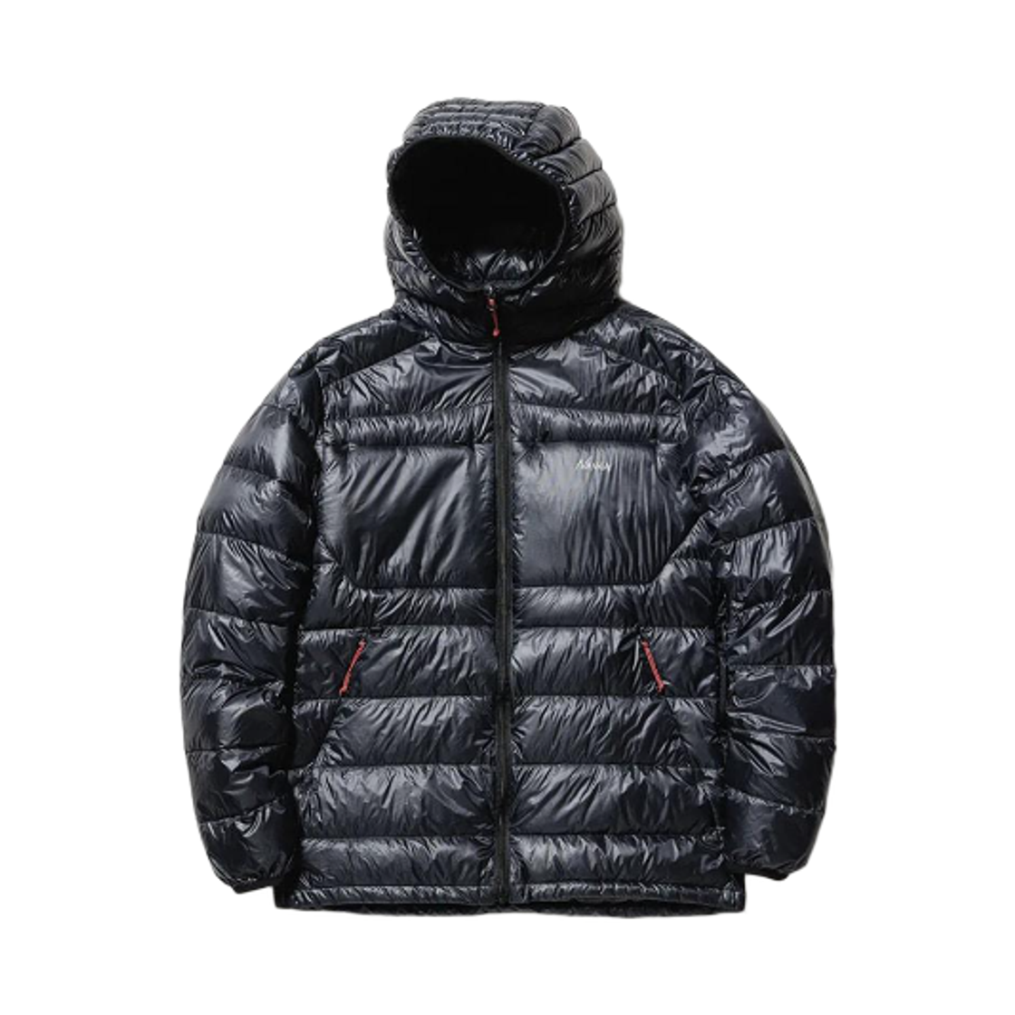 난가 미니마리듬 다운 집 후드 블랙(Nanga Minimarhythm Down Zip Hoodie Black)