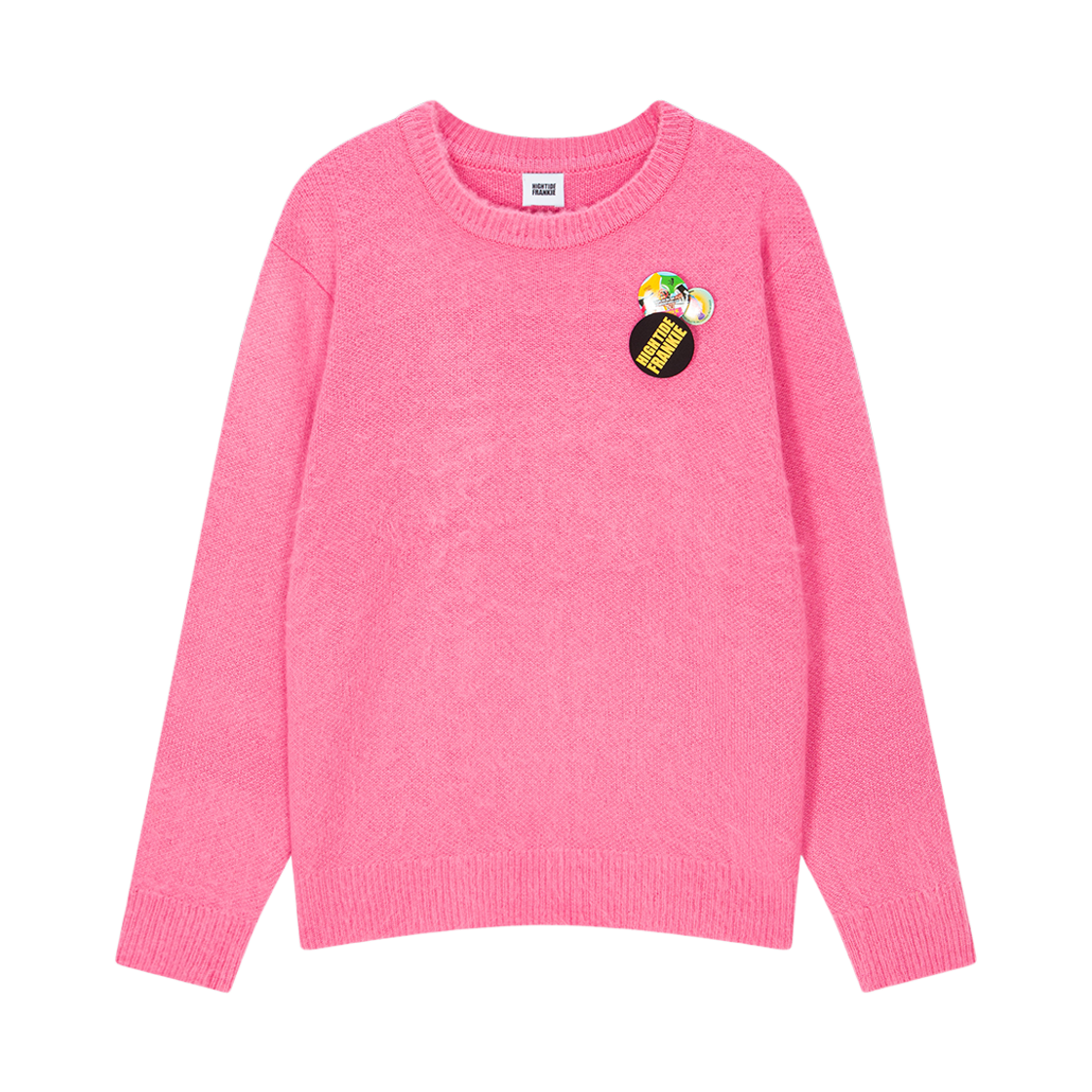 HF25CKN003PK HIGHTIDE FRANKIE Frankie 3 Pins Round Knit Pink