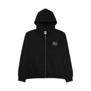 Nike x Stussy Full Zip Washed Fleece Hoodie Black (FJ9176-010)