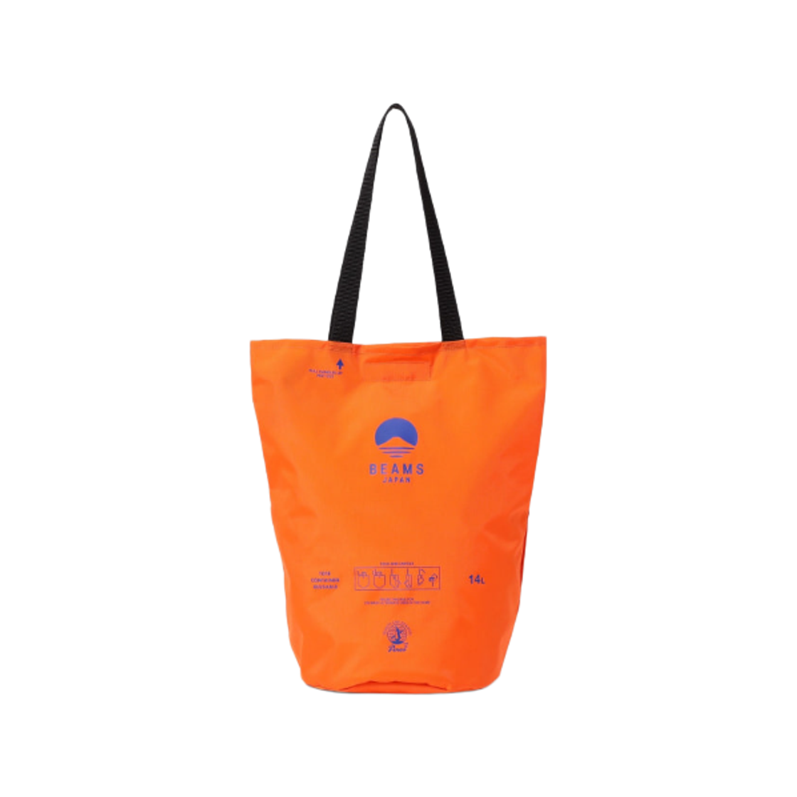 빔즈 펜코 버킷 토트백 오렌지(Beams Penco Bucket Tote Bag Orange)